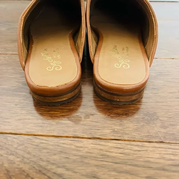 Seychelles Tan Leather Mules 7.5 - Picture 5 of 7